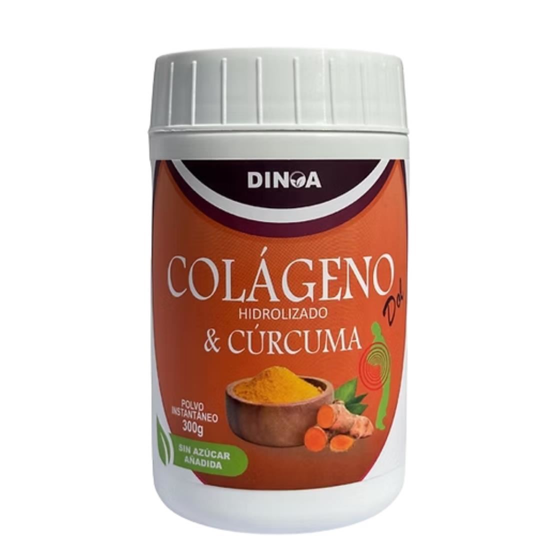 Colágeno Hidrolizado con Cúrcuma X 300gr polvo
